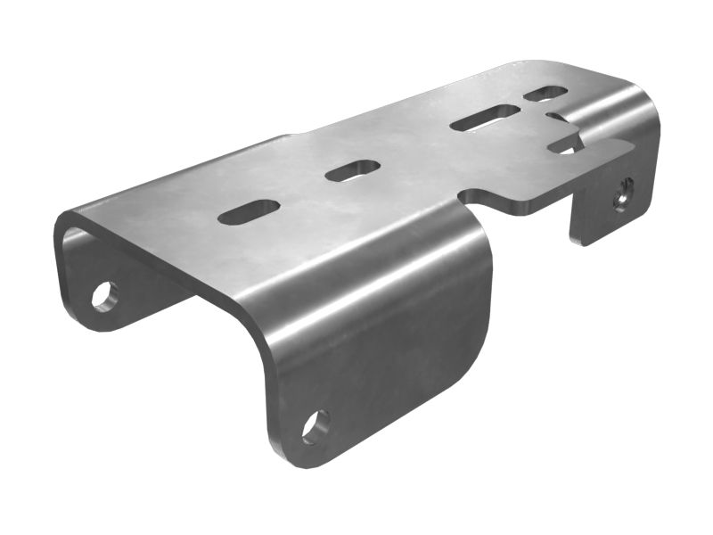 Монтажный кронштейн скребка шины