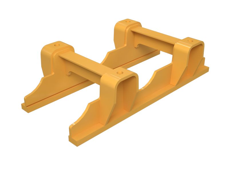 Концевые направляющие щитки гусеничной ленты