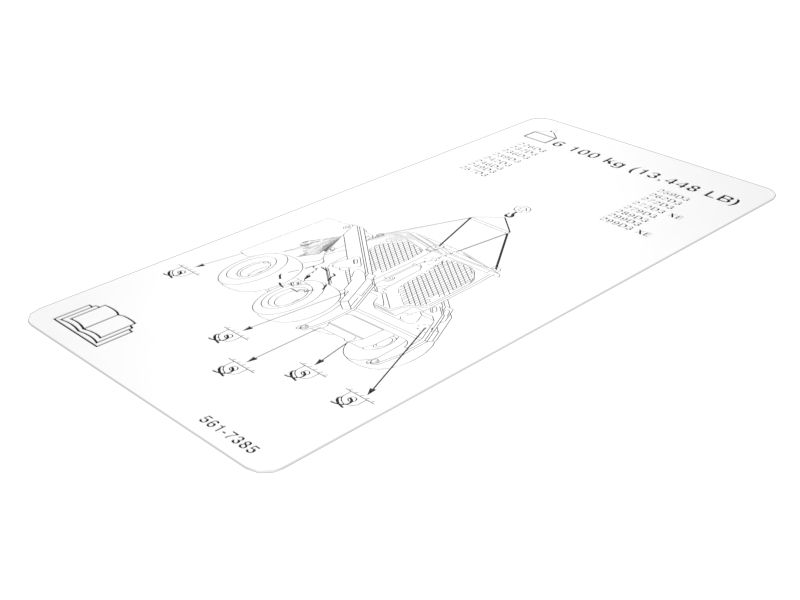 Наклейка со сведениями для транспортировки