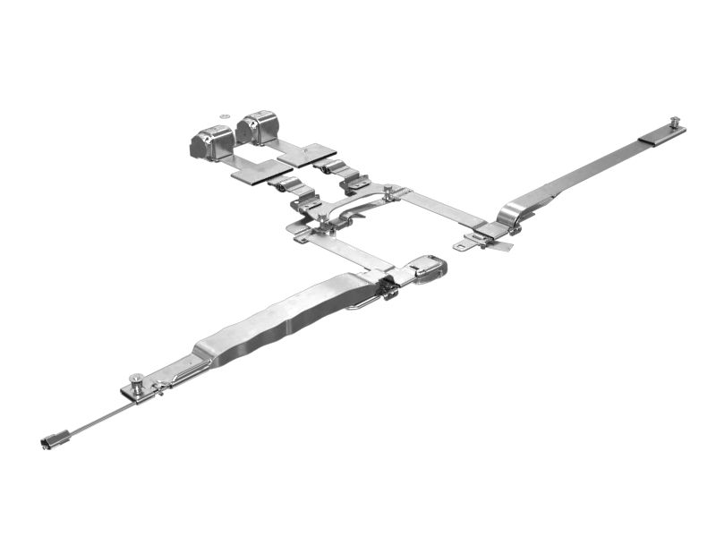 504-4978: 4-точечный ремень безопасности оператора с инерционной катушкой