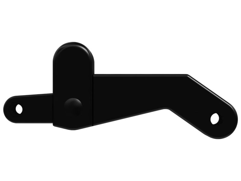 Оконная защелка, длина 206,3 мм