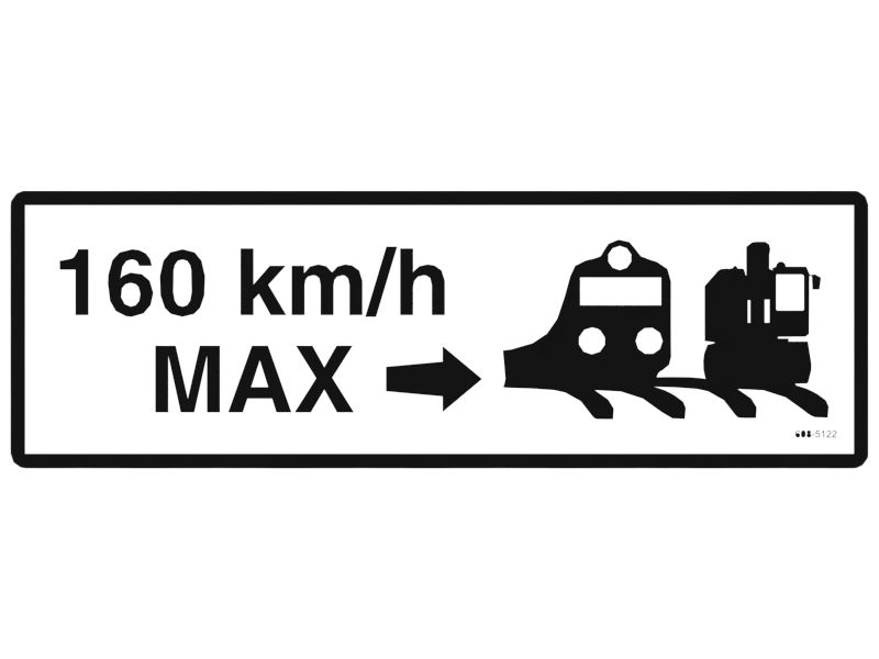 Наклейка о соответствии требованиям к скорости