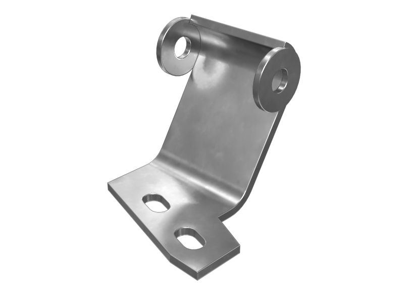 8X-4425: Кронштейн защелки капота