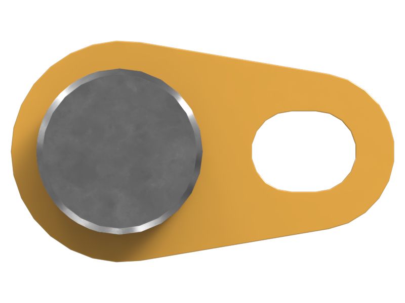 Палец рычажного механизма (флагообразный)