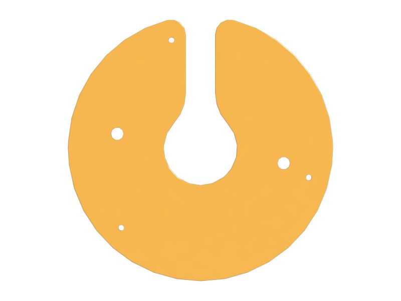 Пластина проблескового маячка, толщина 20 мм