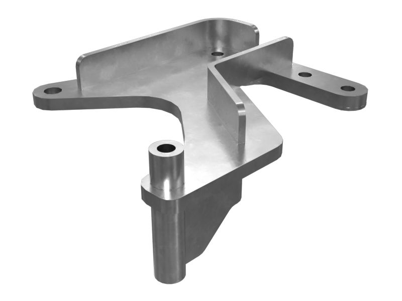 Монтажный кронштейн компрессора системы кондиционирования