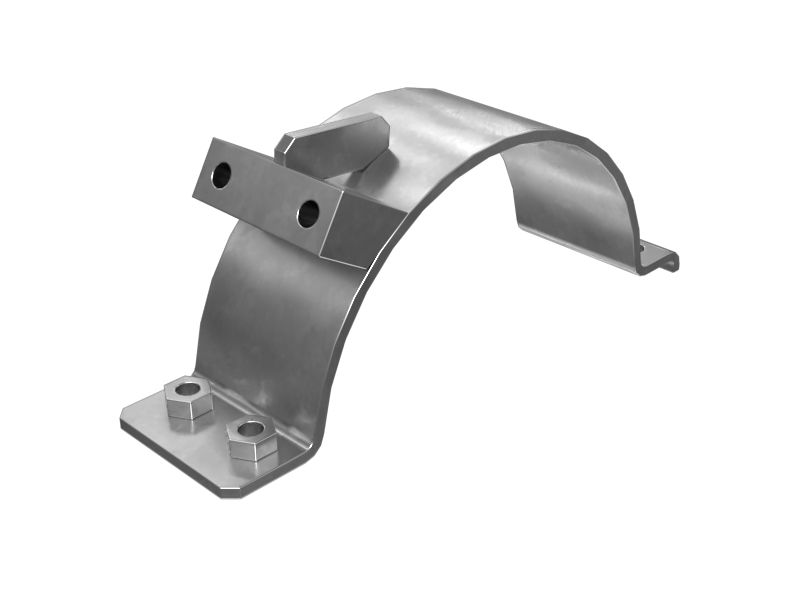 474-7167: Опора цилиндра (полухомут)