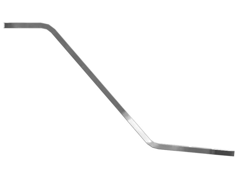 Опора скребка вальца, толщина 6 мм