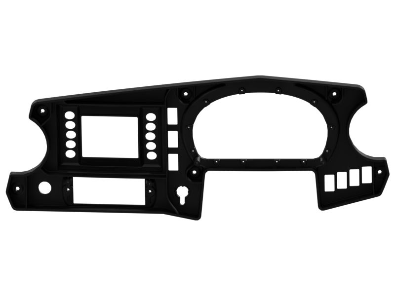 Приборная панель с каналом для приточной вентиляции