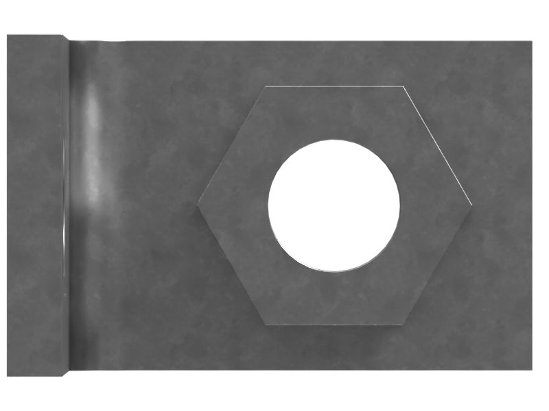 Формованный уголок, толщина 4 мм