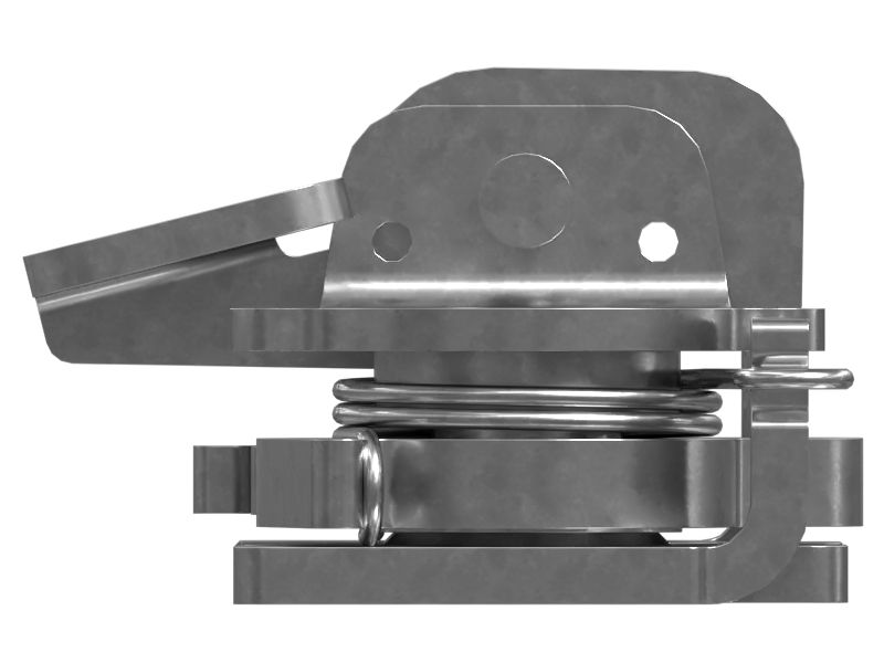 Защелка с одним ротором