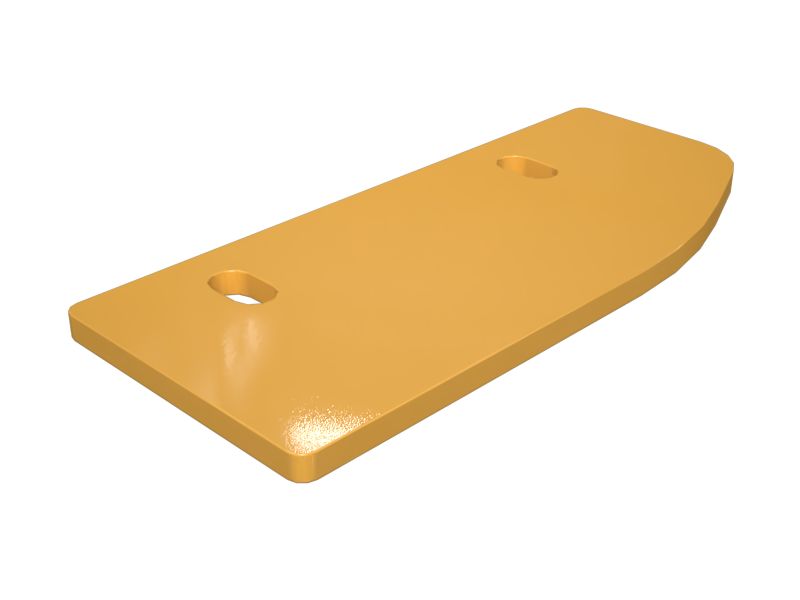 Опорная пластина ограждения направляющего колеса толщиной 8 мм