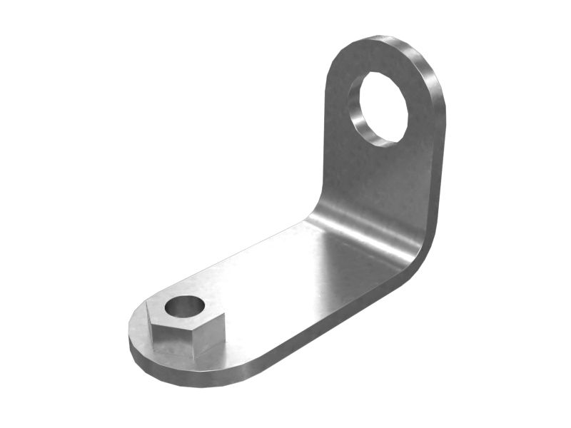 203-5443: Угловой кронштейн, толщина 5 мм