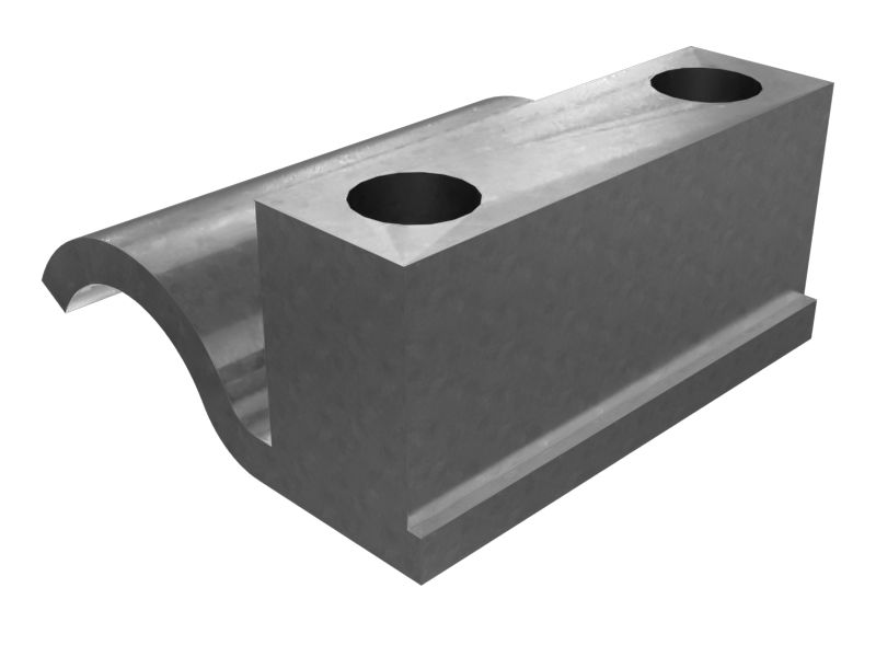 Опорный зажим гидравлического шланга