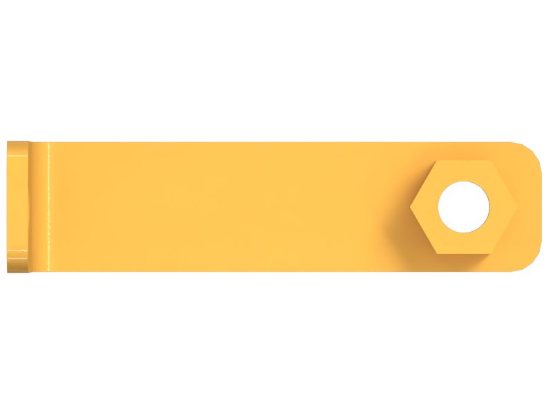 Угловой кронштейн, толщина 4 мм