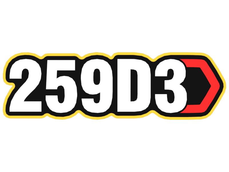 Наклейка "Современный шестиугольный товарный знак" для маркировки техники 259D3