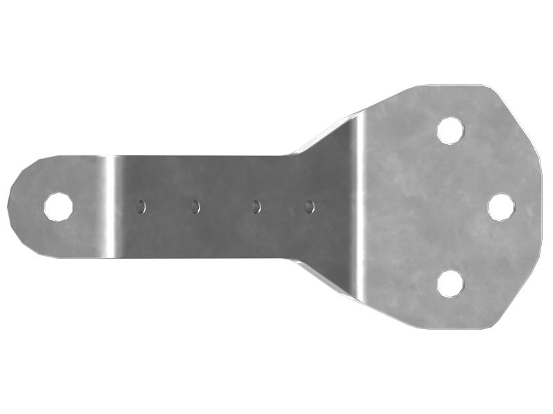 Опора скребка вальца, толщина 6 мм