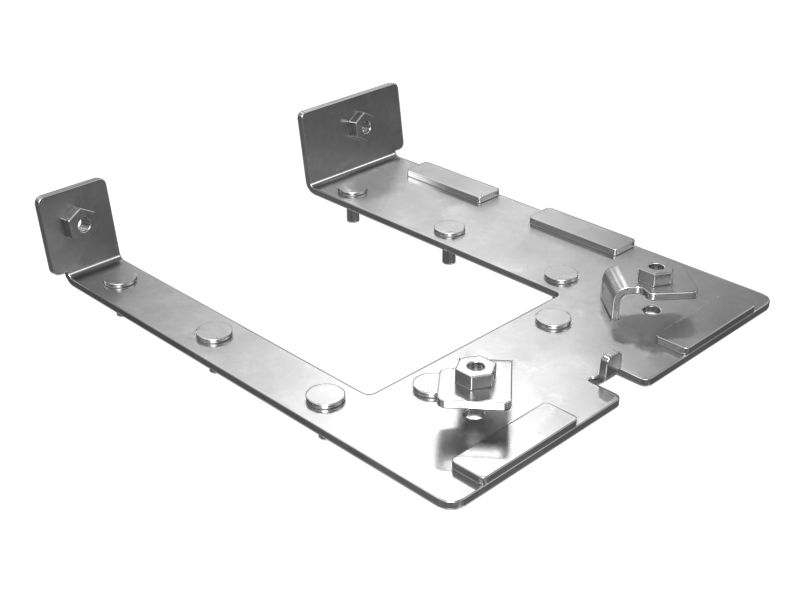 Левая опора для защиты от мусора