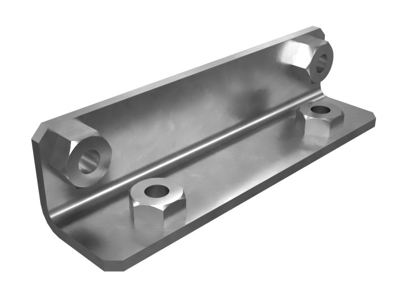 Опорная плита шприца для густой смазки (кронштейн)