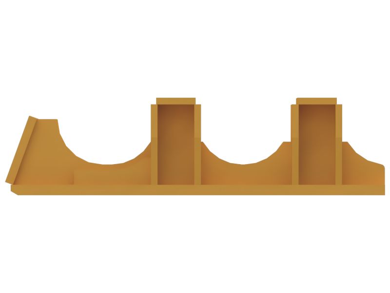 Концевые направляющие щитки гусеничной ленты