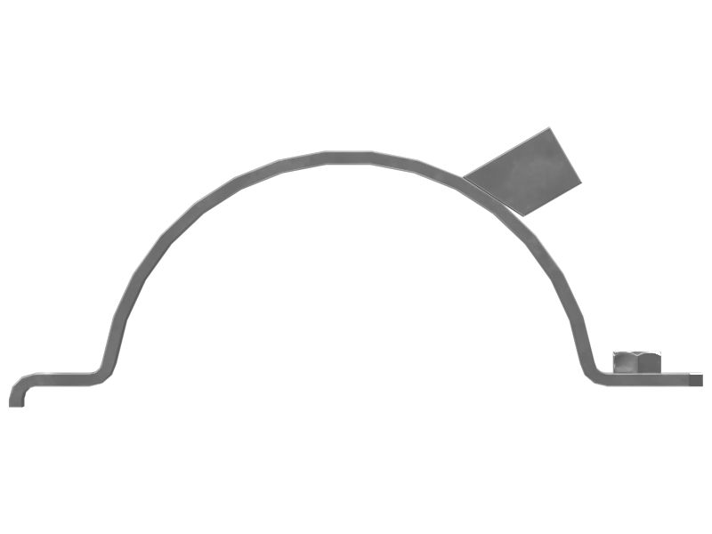 Опора цилиндра (полухомут)