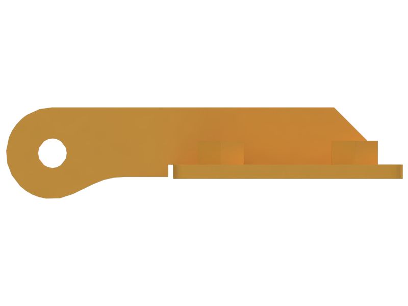 Кронштейн в сборе для защитного ограждения картера