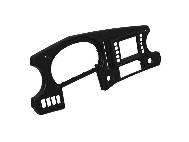 Приборная панель с каналом для приточной вентиляции