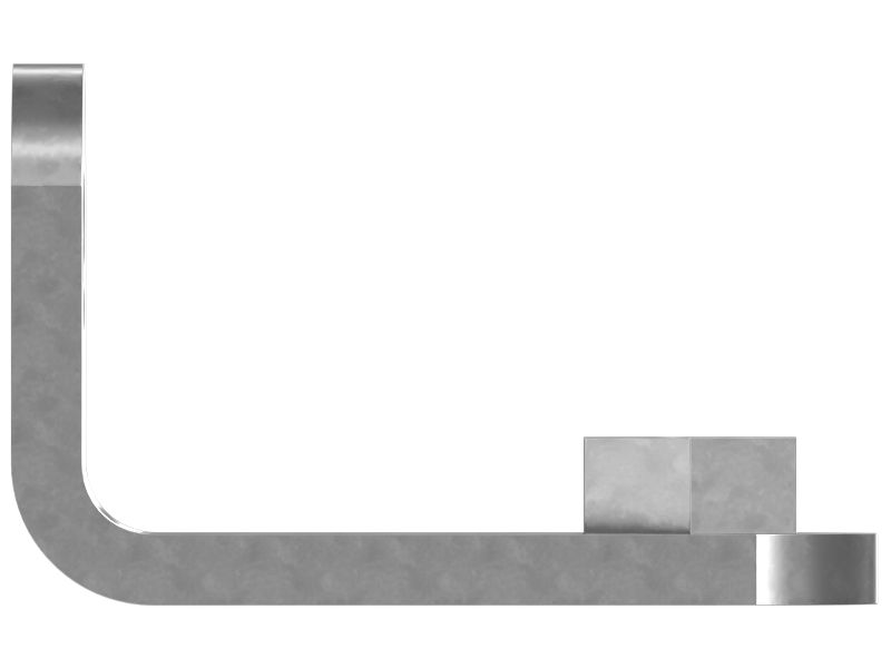 Угловой кронштейн, толщина 6 мм