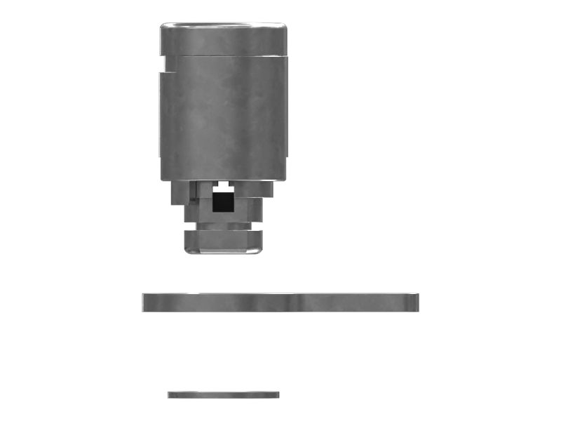 Цилиндрический дверной замок отсека