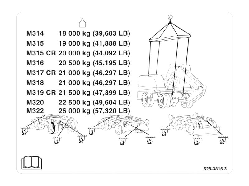 Наклейка со сведениями для транспортировки