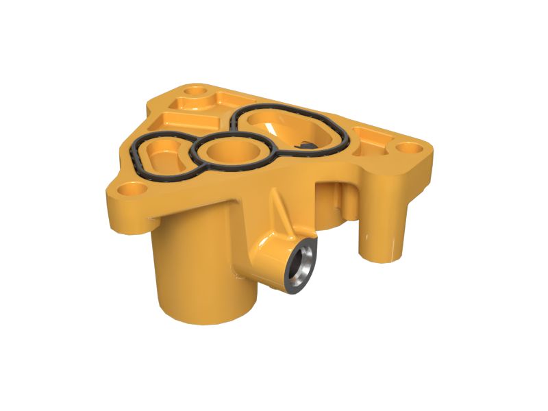 592-0612: Remote Oil Filter Adapter | Cat® Parts Store