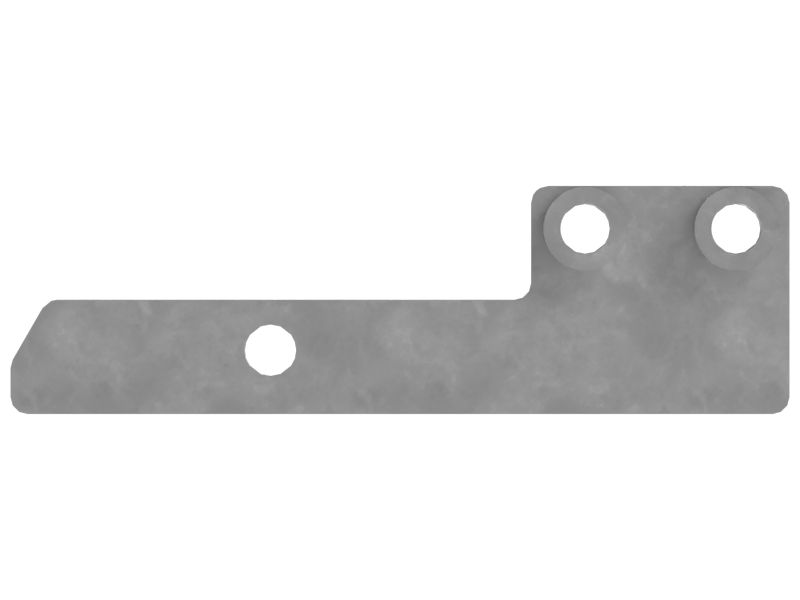 Защитная пластина для направляющего колеса