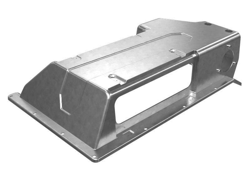 Главная крышка воздуховода кабины