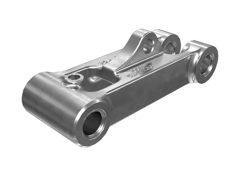 Звено ковша с подшипниками скольжения и пылезащитными уплотнениями