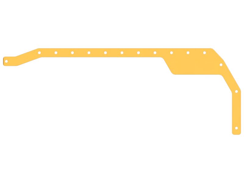 Пластина сигнального элемента гидравлической системы, толщина 8 мм