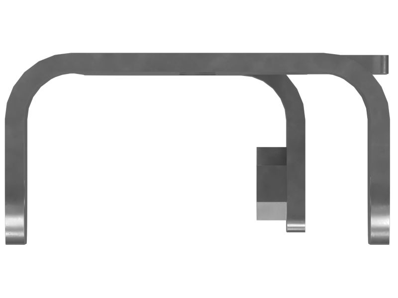 Монтажный кронштейн скребка шины