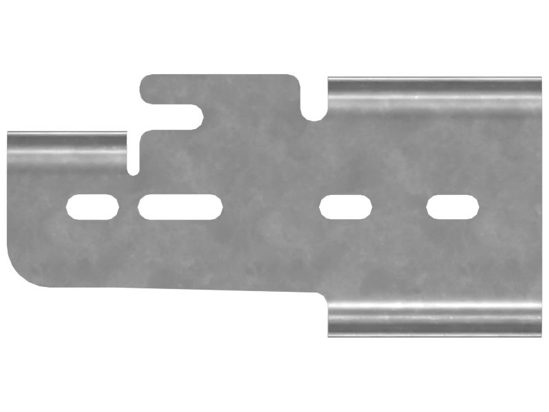 Монтажный кронштейн скребка шины