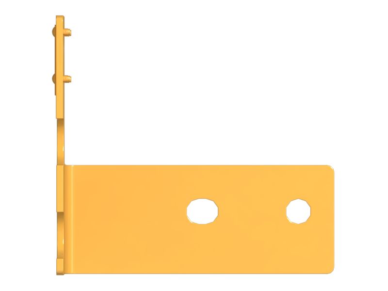 Монтажный кронштейн, предупреждение о высоком давлении в цилиндре