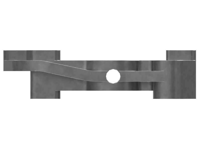 Левосторонний кронштейн направляющей отвала