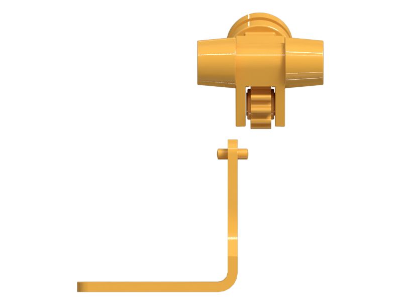 Защелка окна на двери кабины