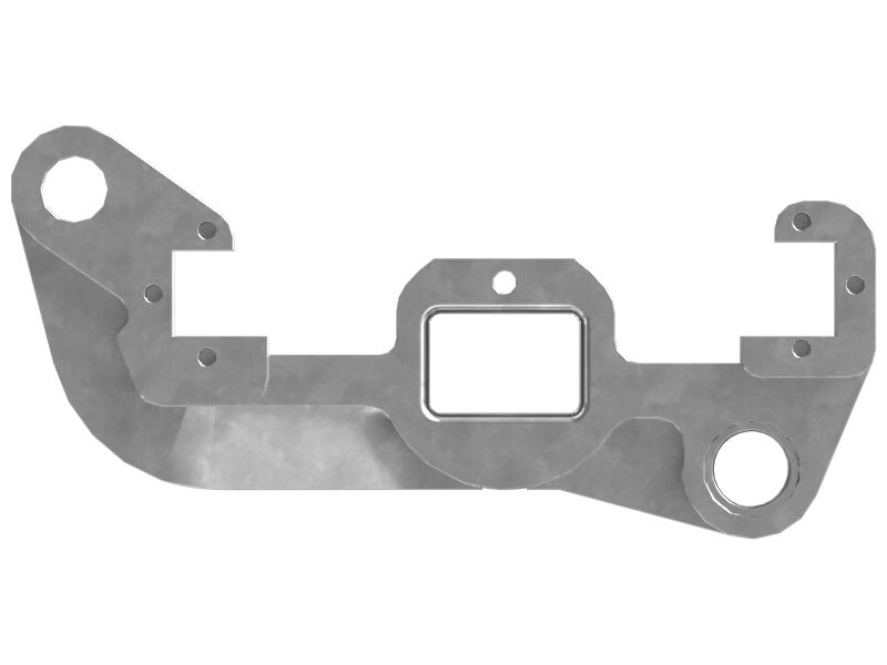 Левосторонний кронштейн направляющей отвала