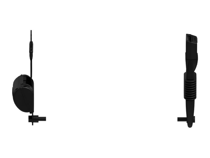 Поясной ремень сигнального оранжевого цвета с инерционной катушкой, 2 дюйма