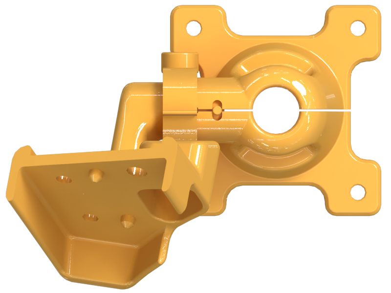 Монтажный кронштейн монитора оператора