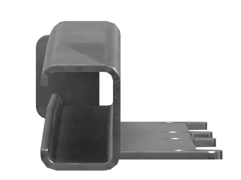 Правый монтажный кронштейн окна