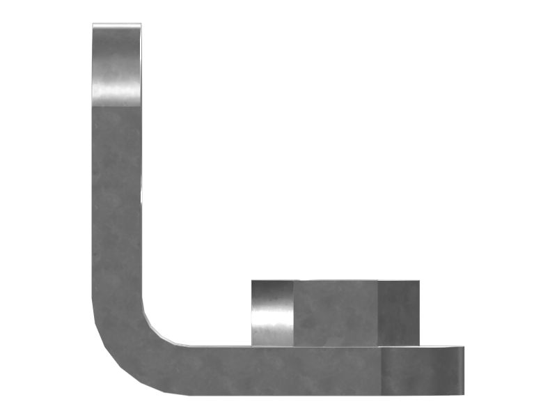 Формованный уголок, толщина 6 мм