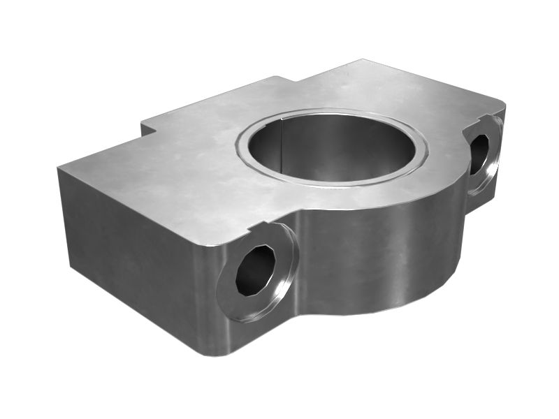 Крышка гидроцилиндра смещения оси