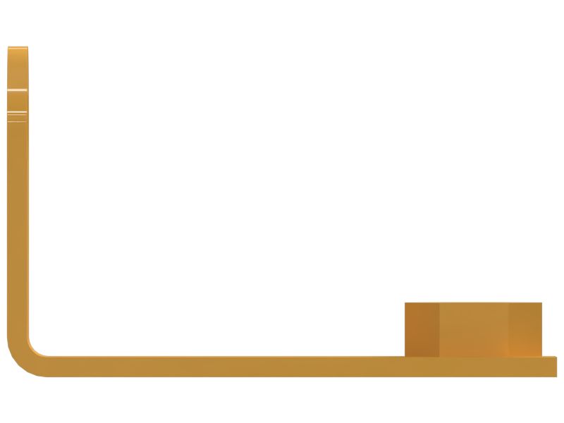 Угловой кронштейн, толщина 3 мм