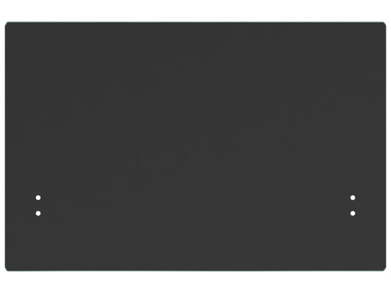 Нижнее переднее стекло гидравлического мини-экскаватора