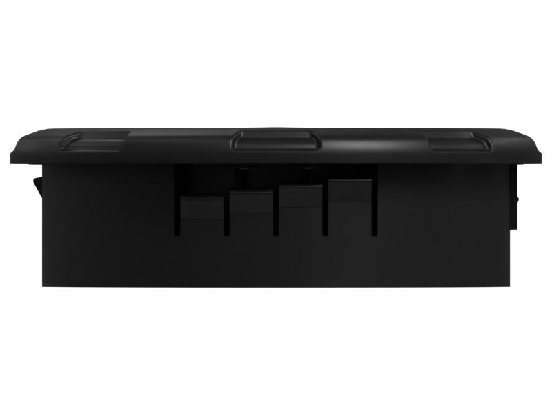 Черные нейлоновые жалюзи