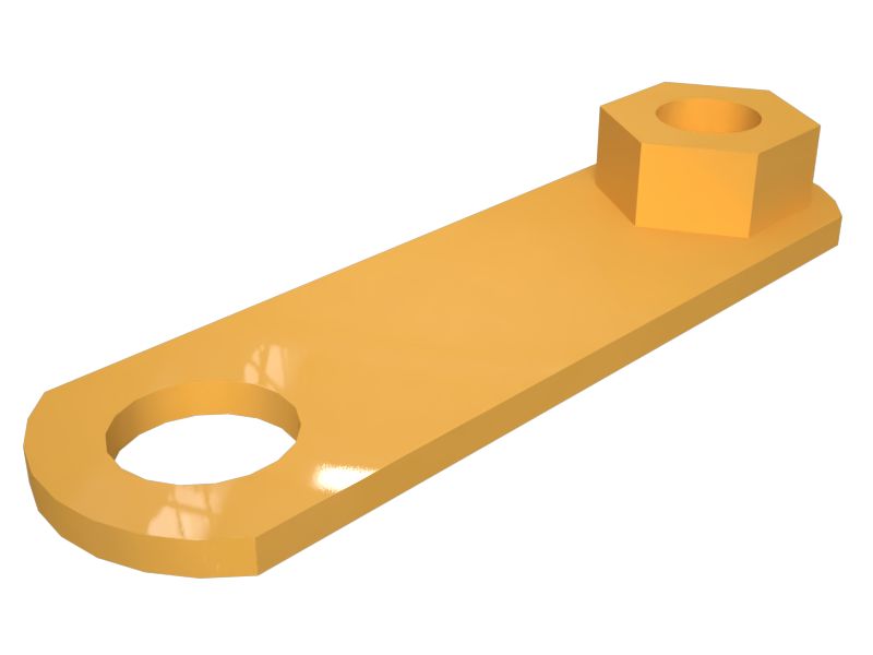 294-5076: Опорная плита зажима